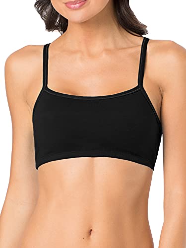 Fruit of the Loom Women's Spaghetti Strap Sports Bra 4-Pack