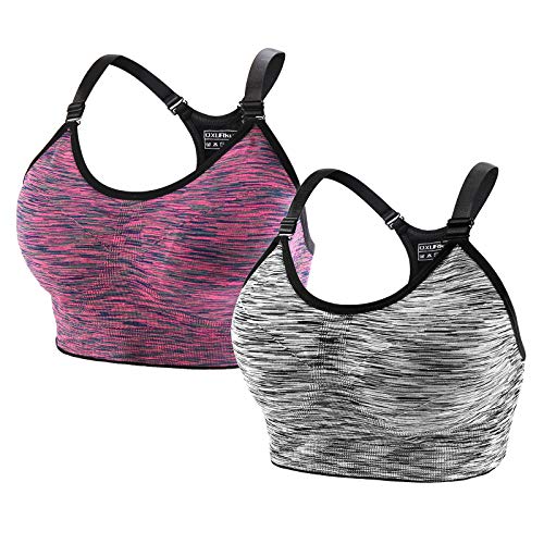 2 Pack High Impact Women's Sports Bras