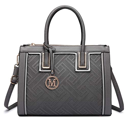 Miss Lulu Women's PU Leather Handbag Tote