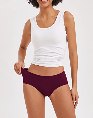 INNERSY Women's Cotton Sport Briefs Pack of 4