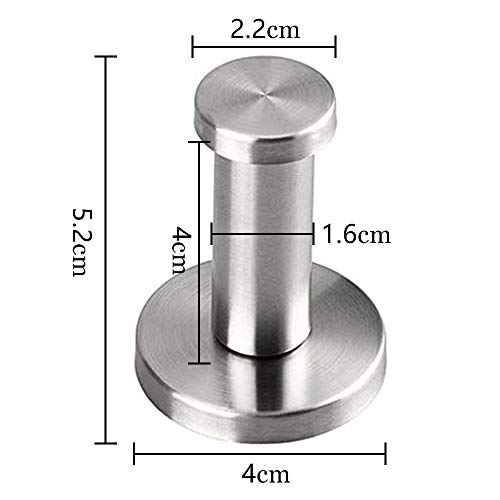Stylish 3-Pack Wall-Mount Towel Hooks