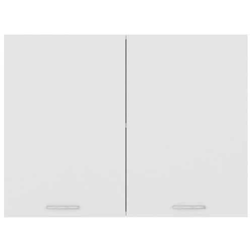 Scandinavian Style White Wall Hanging Cabinet