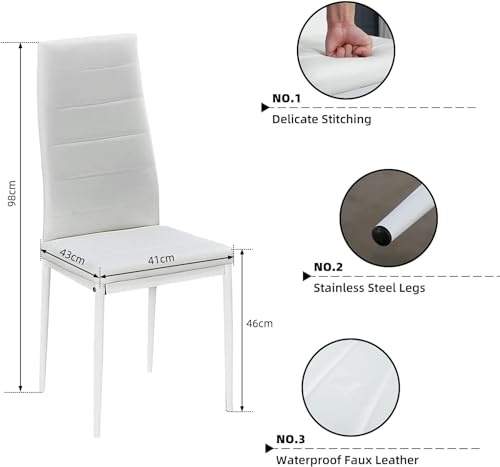 Mondeur 6-Piece Dining Table and Chair Set