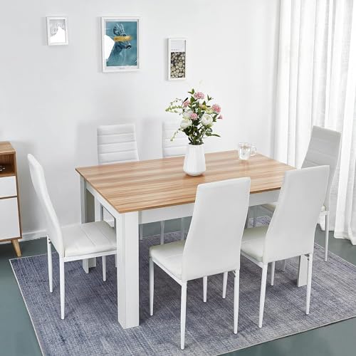Mondeur 6-Piece Dining Table and Chair Set