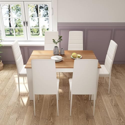 Mondeur 6-Piece Dining Table and Chair Set