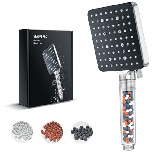 High-Pressure Square Shower Head with Filter