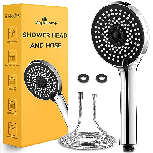 High-Pressure 5-Mode Handheld Shower Head