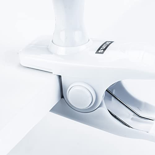 Compact 6-Inch Clip-On Fan - 2 Speed White