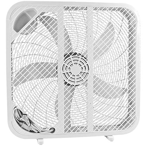 Genesis 20" White Box Fan with 3 Settings
