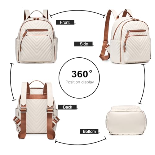Miss Lulu Mini Backpack: Lightweight PU Leather Bag