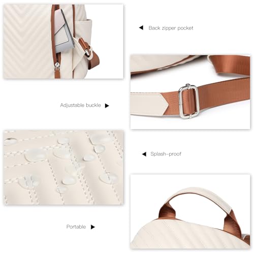 Miss Lulu Mini Backpack: Lightweight PU Leather Bag