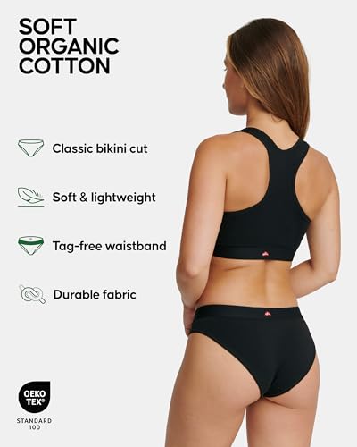 Danish Endurance Women's Organic Cotton Bikini Briefs
