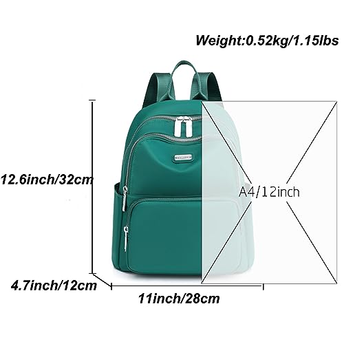 JIANLINST Women's Waterproof Multi-Pocket Backpack - Black