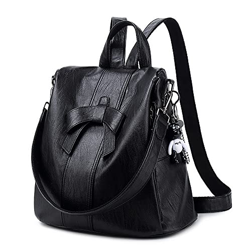 Chic Anti-Theft PU Leather Women's Backpack Bag