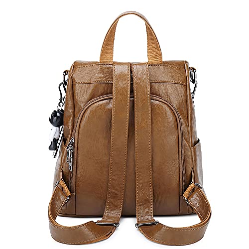 Chic Anti-Theft PU Leather Women's Backpack Bag
