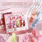 6-Pack Fruit Flavored Roll-On Lip Gloss Set