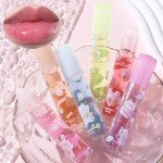 6-Pack Fruit Flavored Roll-On Lip Gloss Set