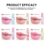 6-Pack Fruit Flavored Roll-On Lip Gloss Set