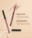 6-Piece Velvety Nude Lipstick and Liner Set