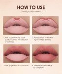 6-Piece Velvety Nude Lipstick and Liner Set