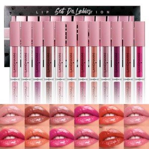 12-Piece Lip Gloss Set for Smooth, Radiant Lips