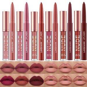 12-Piece Long-Lasting Matte Lipstick and Lipliner Set