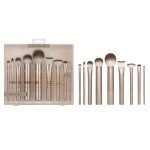 Au Naturale 9-Piece Makeup Brush Set in Gold