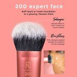 Real Techniques Expert Face Makeup Brush - Vegan, Cruelty-Free