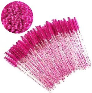 ZHIYE 50 pcs Eyelash and Eyebrow Brush Set