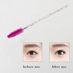 ZHIYE 50 pcs Eyelash and Eyebrow Brush Set