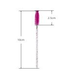 ZHIYE 50 pcs Eyelash and Eyebrow Brush Set