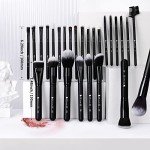 27-Piece DUcare Makeup Brush Set - Black