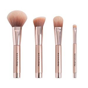 Magnetic Makeup Brushes Set with Drying Rack