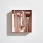 Magnetic Makeup Brushes Set with Drying Rack
