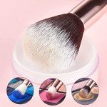 Jessup 15-Piece Rose Gold/Black Makeup Brush Set