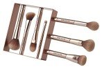 Magnetic Makeup Brushes Set with Drying Rack
