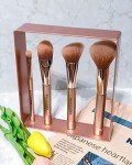 Magnetic Makeup Brushes Set with Drying Rack