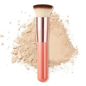 Flat Top Kabuki Foundation Brush for Liquid Makeup