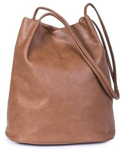 Mabel London Vegan Leather Medium Hobo Shoulder Bag