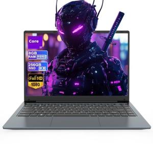 14.1" Full HD Laptop with Core i7, 8GB RAM