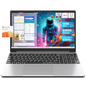 15.6" Laptop with Office 365 and 12GB RAM
