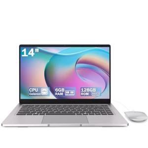 14" Dual-Core Laptop with 6GB RAM, 128GB SSD