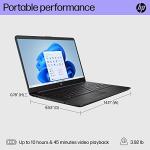 HP 15.6" Laptop, Intel Quad-Core, 16GB RAM