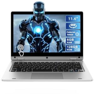 11.6'' Touchscreen Laptop with 360° Foldable Design