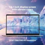 WITECOR 14" Portable Laptop, 16GB RAM, 256GB SSD