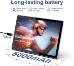 10.1" BYYBUO Android Tablet with Case, 64GB