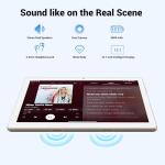 FLYCOAY 10-Inch Android Tablet with Keyboard and Case