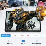 Android 11 Inch Tablet with Case and Accessories