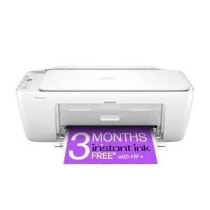 HP DeskJet 2810e Wireless All-in-One Printer, White