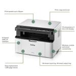 Brother DCP-1610W Wireless All-in-One Laser Printer